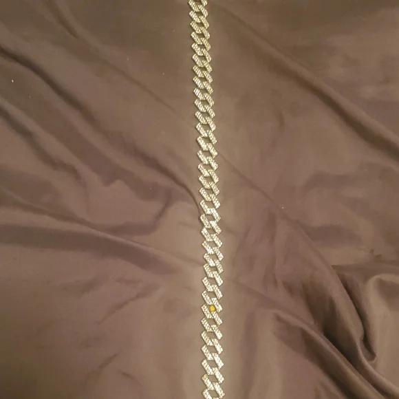 Silver and Gold Rhinestone Belt - Picture 1 of 1